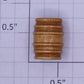Acme 0715-1236 O Gauge Finished Wooden Barrel