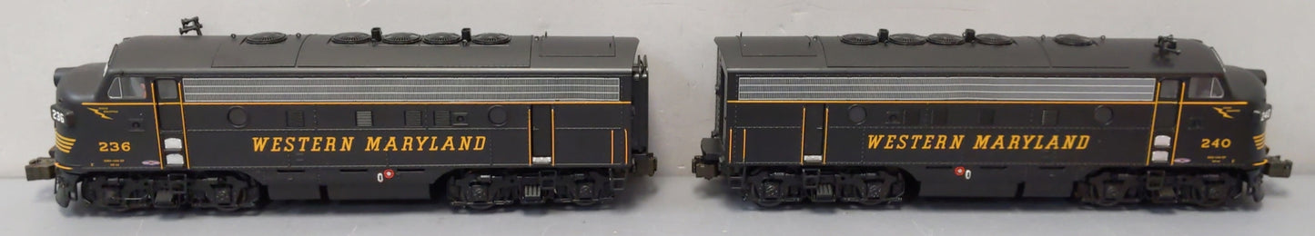 Lionel 6-34689 O Western & Maryland F-7AA Powered Diesel Locomotive #236/240