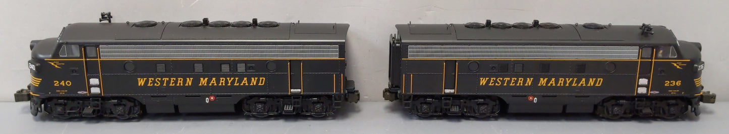 Lionel 6-34689 O Western & Maryland F-7AA Powered Diesel Locomotive #236/240