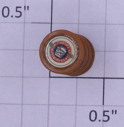 Acme 0715-1245 HO Gauge Brown "Heinz" Plastic Drum