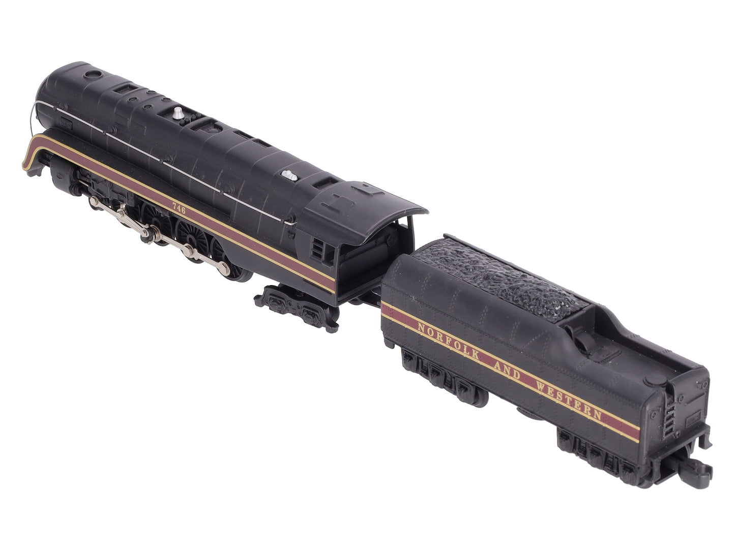 Hallmark 746 Miniature Lionel Norfolk & Western Steam Locomotive & Tender LN/Box