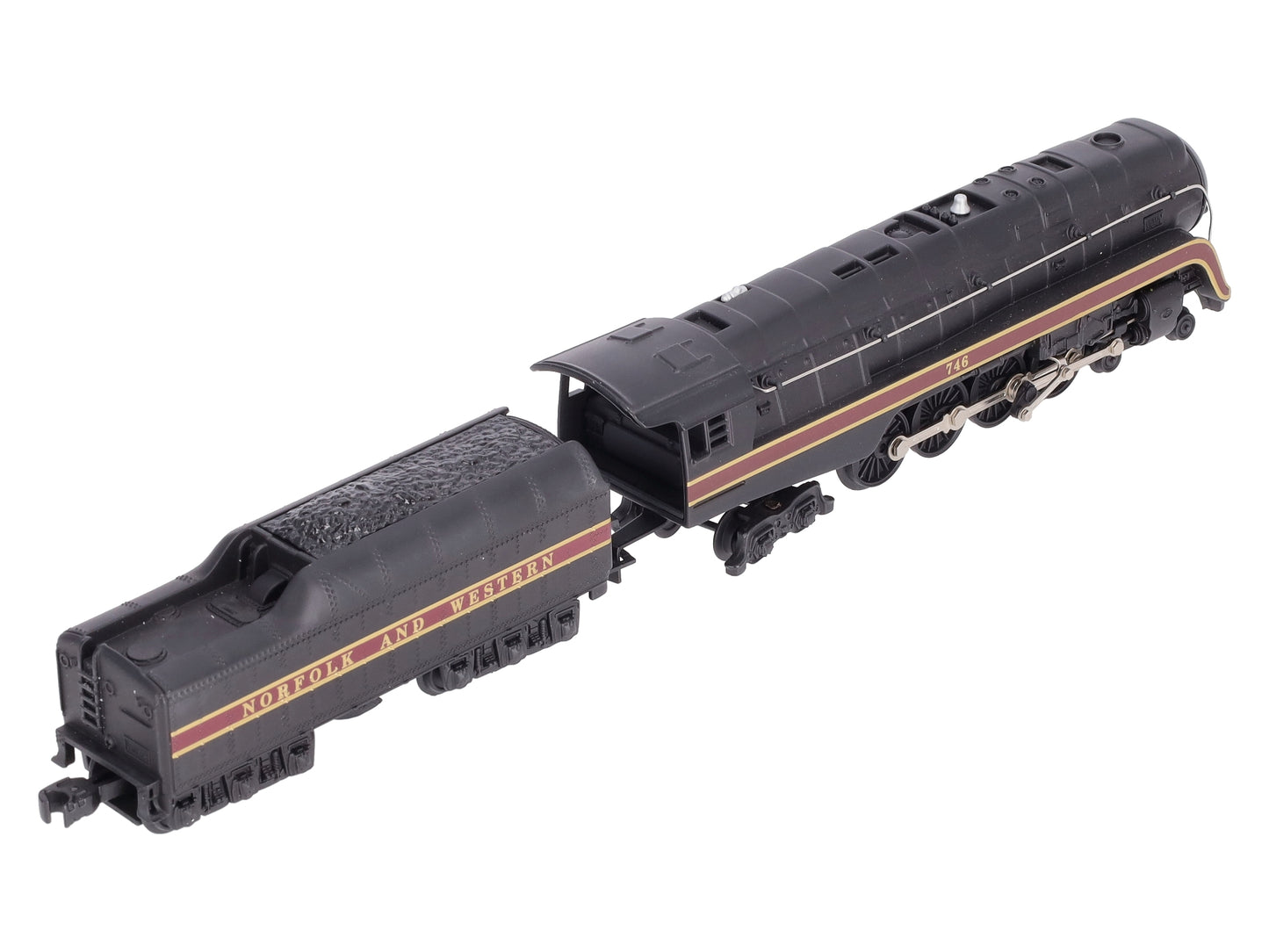 Hallmark 746 Miniature Lionel Norfolk & Western Steam Locomotive & Tender LN/Box
