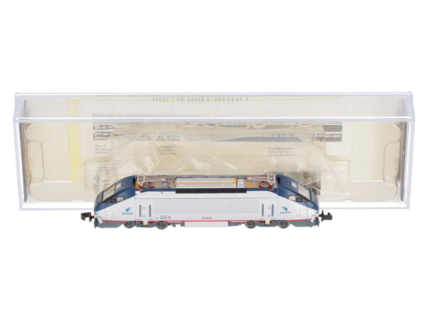 Bachmann 83055 N Amtrak HHP-8 Electric Locomotive#664