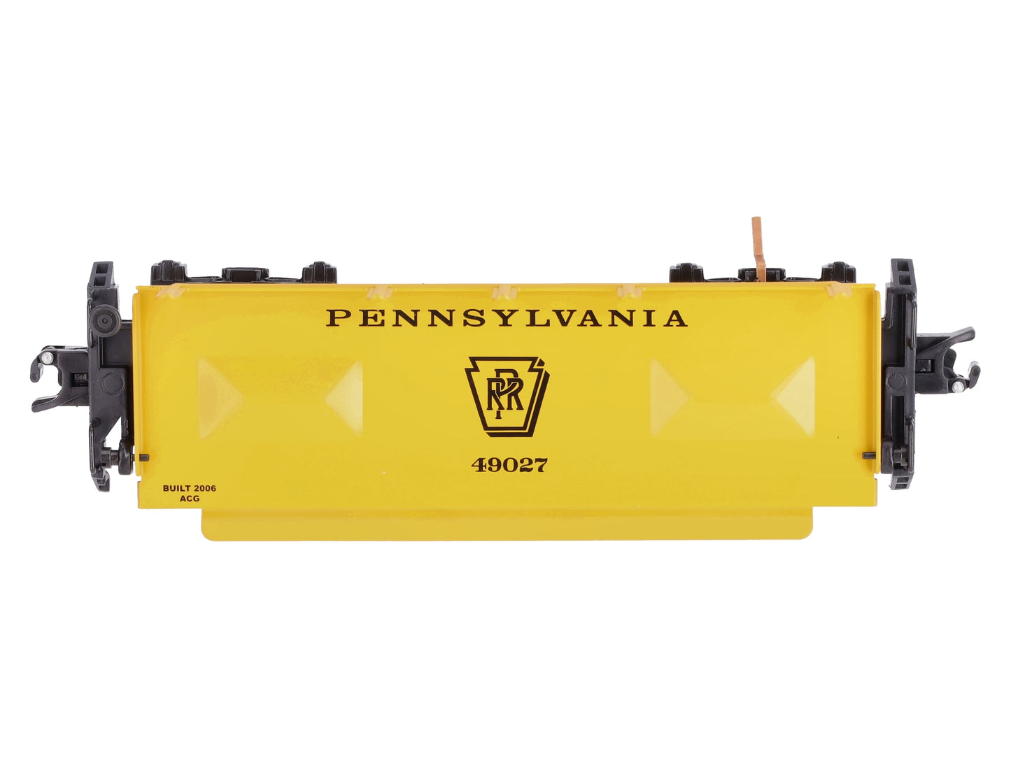 American Flyer 6-49027 S Gauge Operating Pennsylvania Log Dump Car NIB