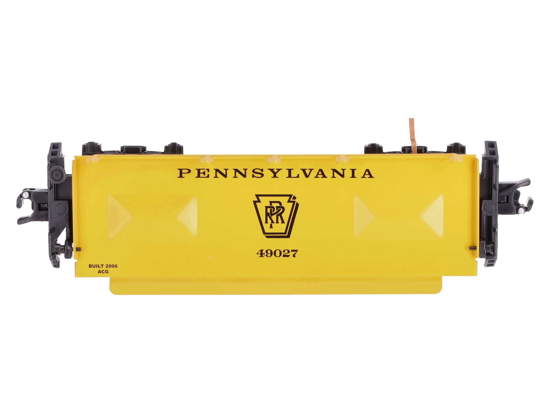 American Flyer 6-49027 S Gauge Operating Pennsylvania Log Dump Car NIB
