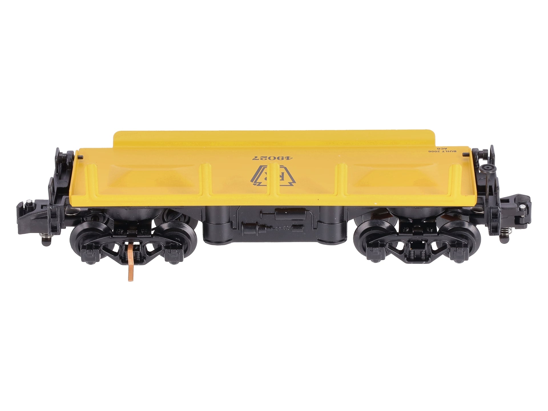 American Flyer 6-49027 S Gauge Operating Pennsylvania Log Dump Car NIB