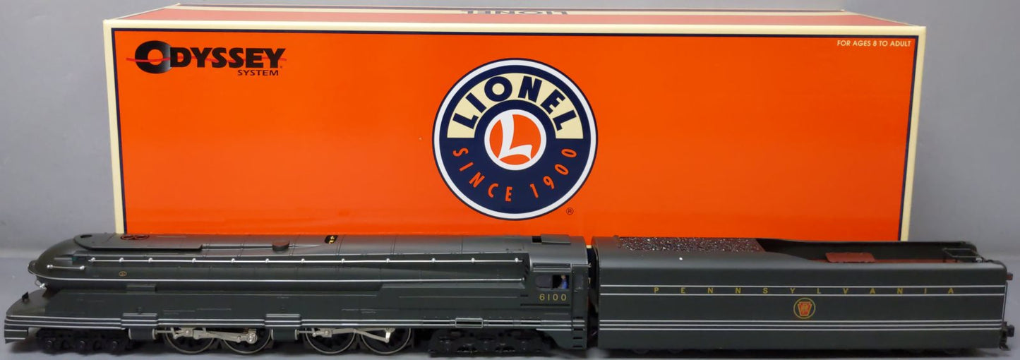 Lionel 6-38024 O Pennsylvania S1 6-4-4-6 Steam Loco & Tender #6100 w/Odyssey LN/Box