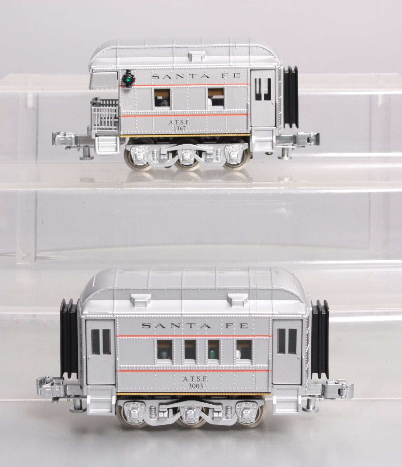 RMT 93014-2 O Santa Fe PEEP Observation/Coach Passenger Car Set