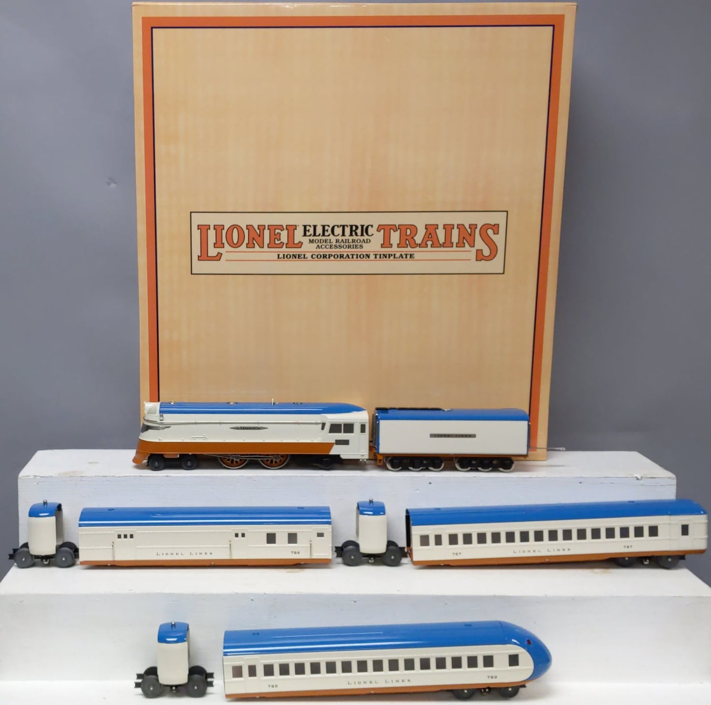 MTH 11-6018-0 O Gauge Lionel Archives Hiawatha Steam Passenger Train Set