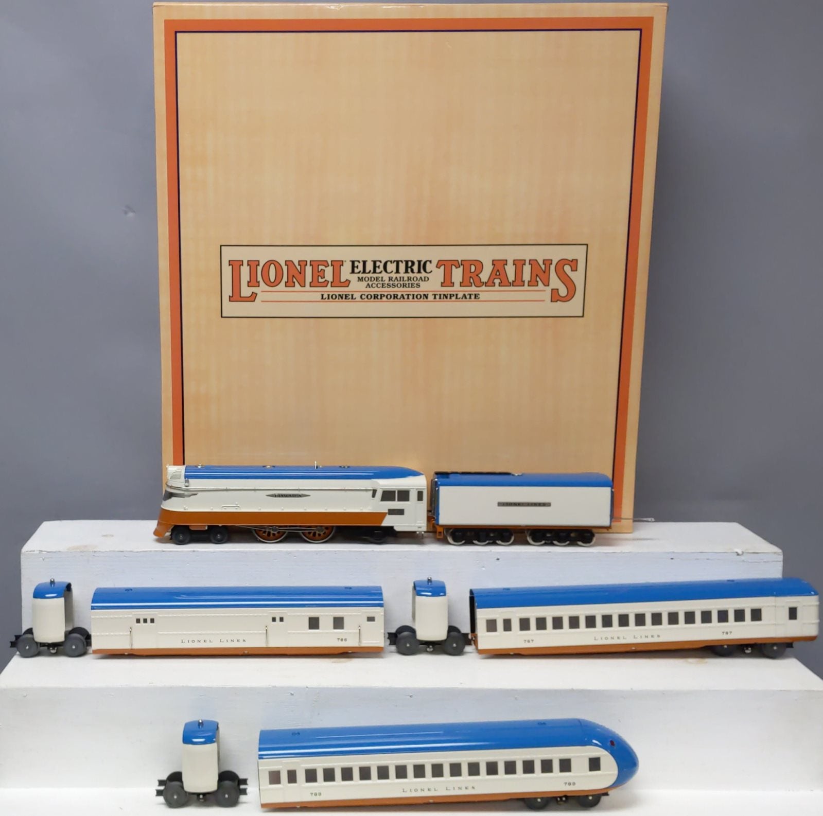 MTH 11-6018-0 O Gauge Lionel Archives Hiawatha Steam Passenger Train Set