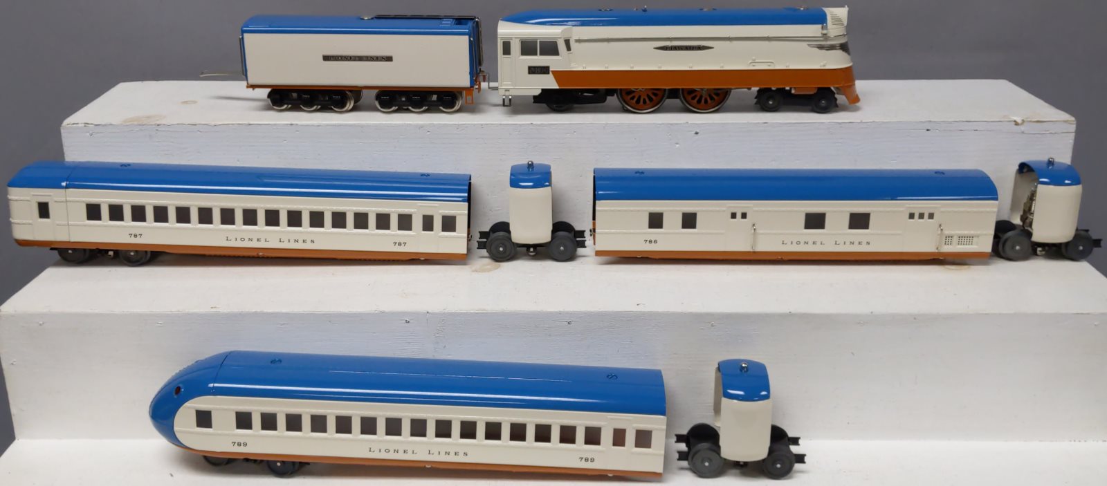 MTH 11-6018-0 O Gauge Lionel Archives Hiawatha Steam Passenger Train Set