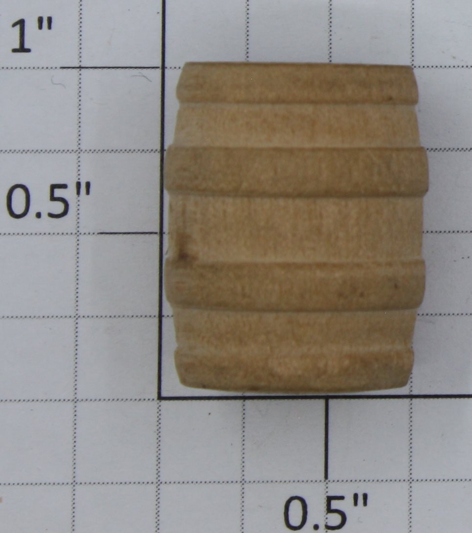 Lionel 362-29 O Gauge Unfinished Wooden Barrel