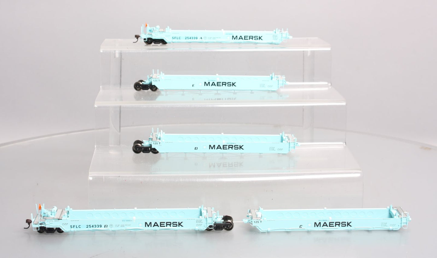 Athearn 95047 HO SFLC Maxi I/Early Ready-To-Run #2 (Pack of 5)