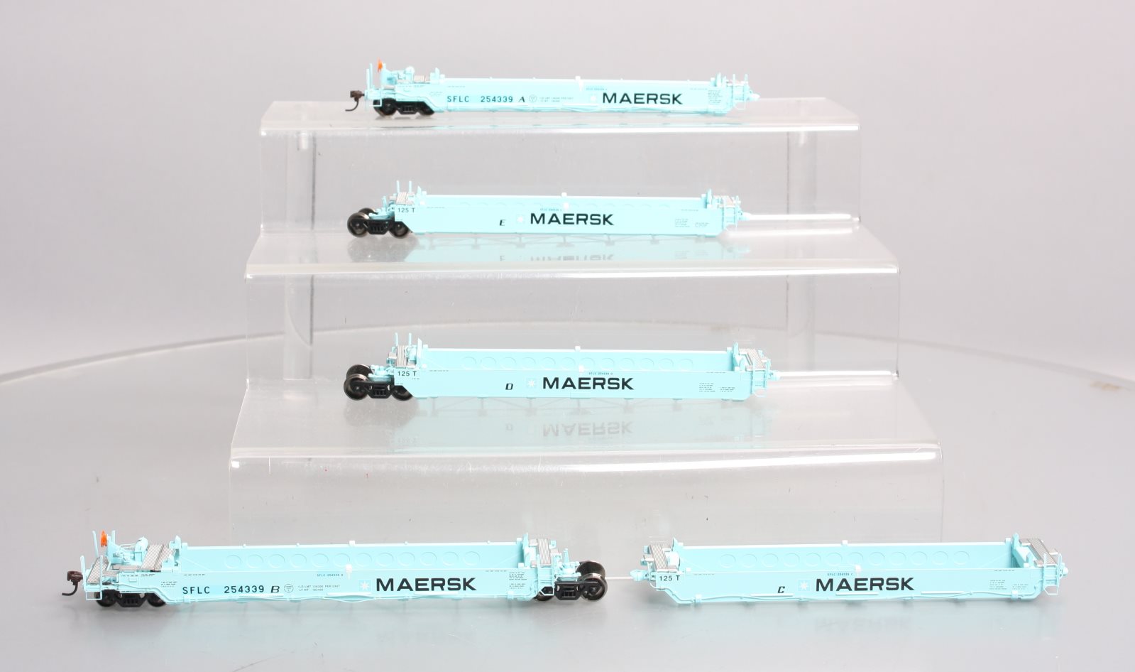 Athearn 95047 HO SFLC Maxi I/Early Ready-To-Run #2 (Pack of 5)