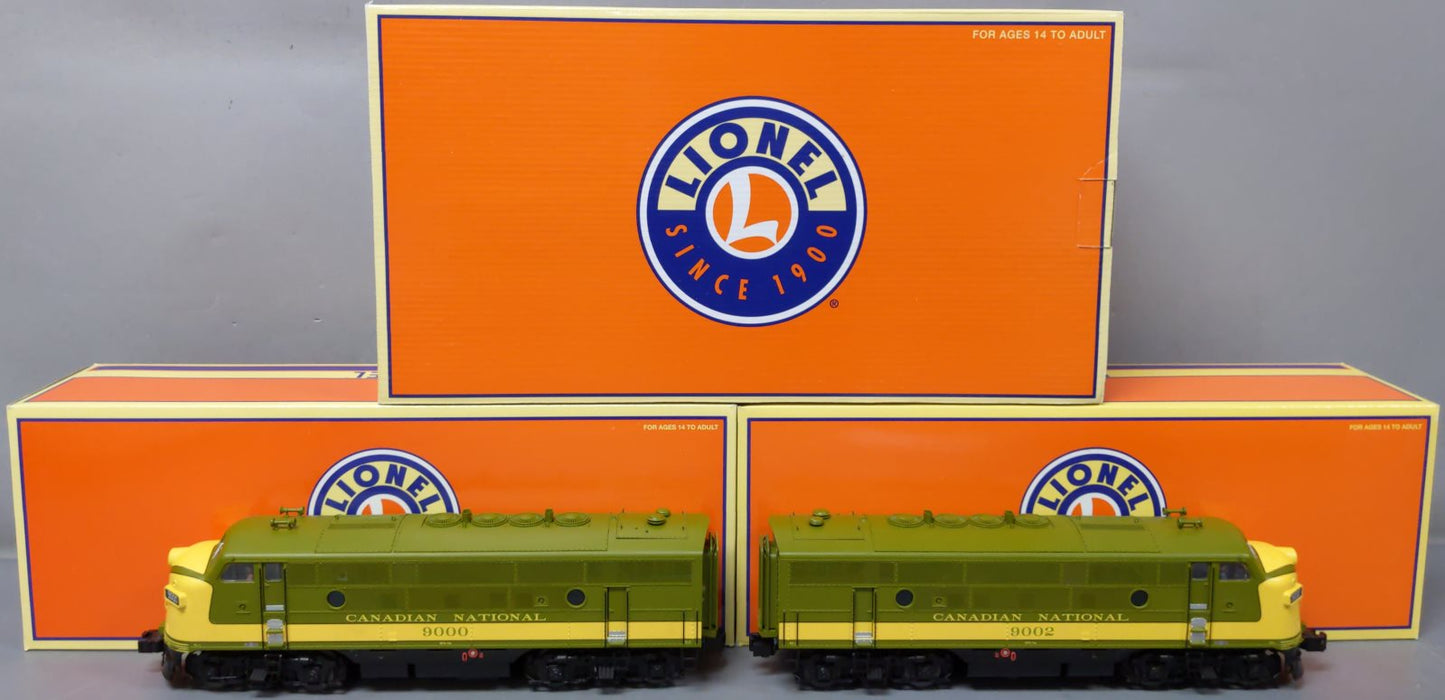 Lionel 6-34645 Canadian National Legacy F3 A-A Diesel Engine Set #9000/#9002