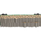 Atlas 6271-2 O Gauge Burlington Northern Pulpwood Flatcar #611301 (3-Rail) LN/Box