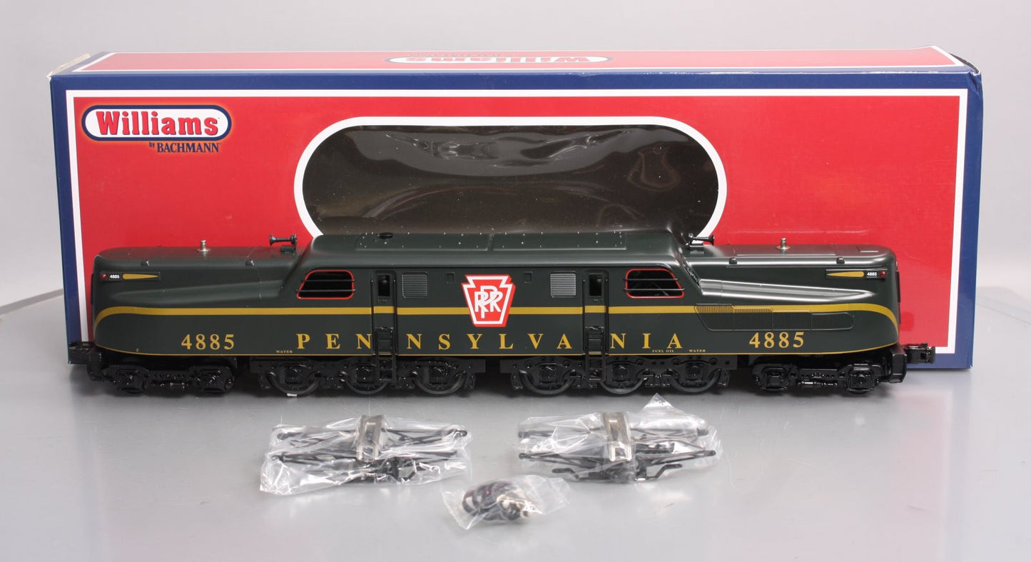Williams 41852 O Pennsylvania Conventional GG-1 Electric Loco #4885 - 3-Rail