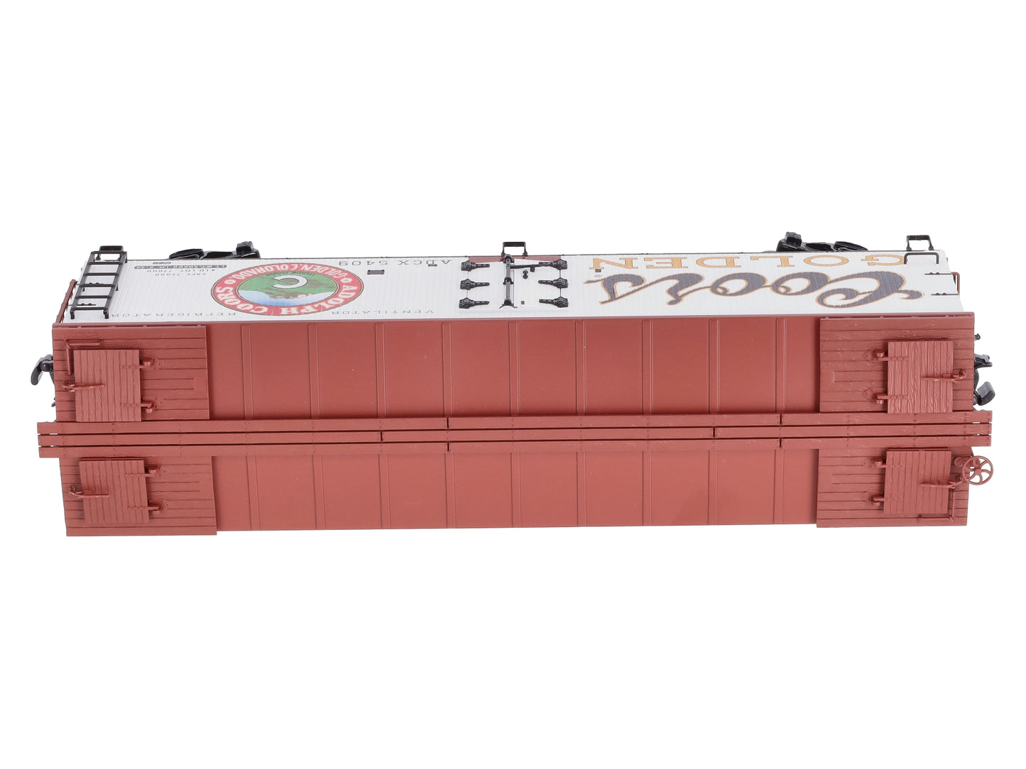 Atlas 8141-2 O Coors Beer Reefer Car #5409 (3 Rail) LN/Box