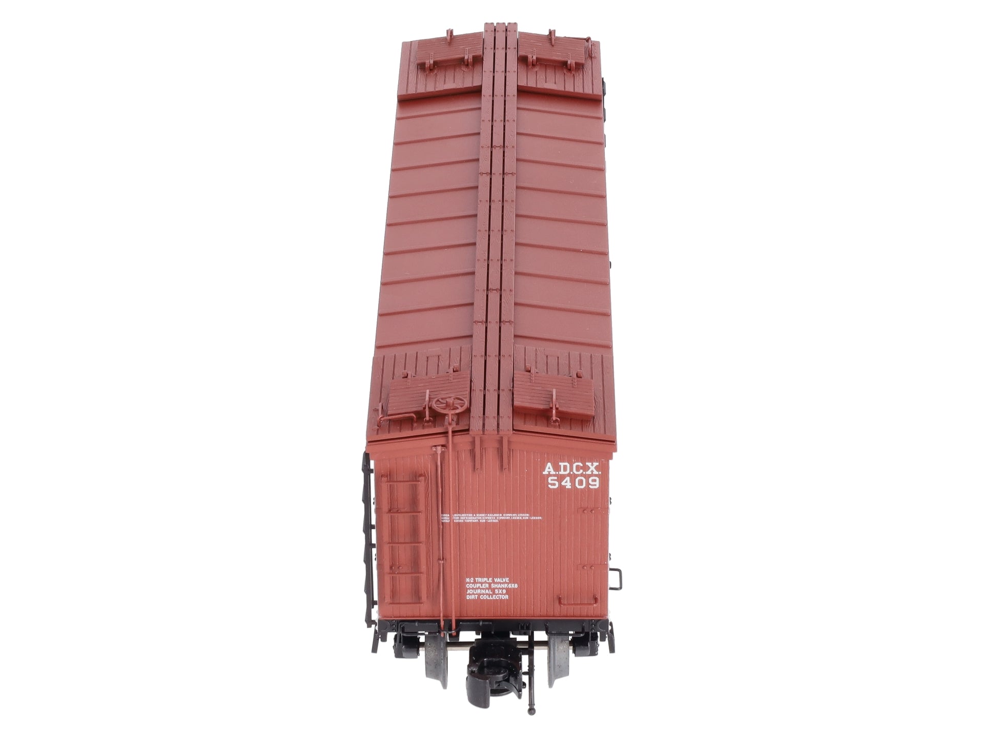 Atlas 8141-2 O Coors Beer Reefer Car #5409 (3 Rail) LN/Box