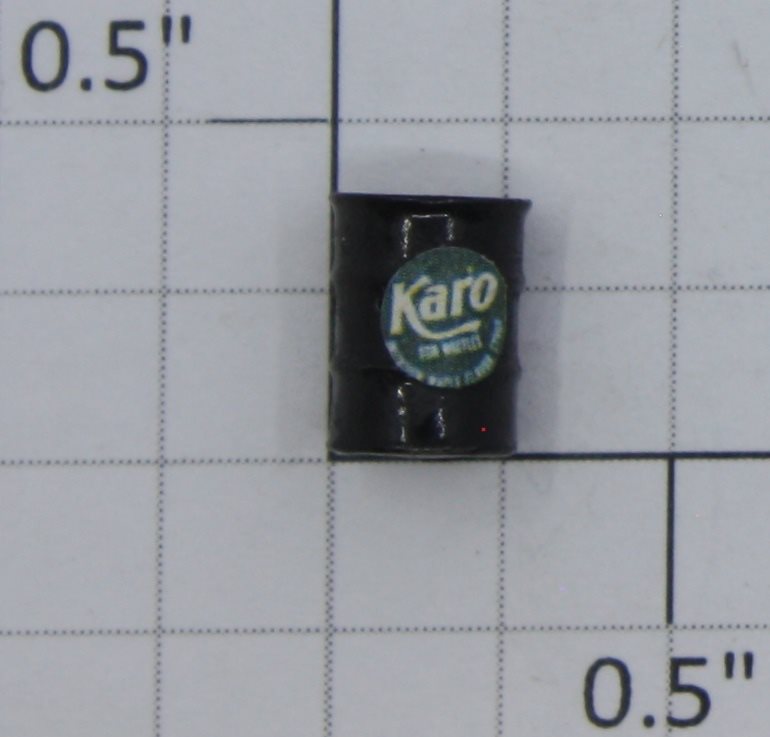 JL Innovative Design JIL513 HO Scale Black "Karo" Oil Drum
