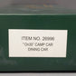 Bachmann 26996 On30 Mess Hall Camp Car Dining Car