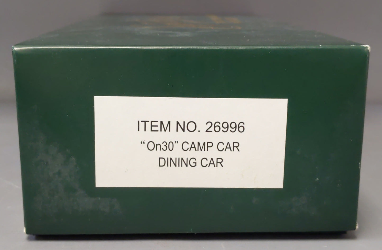 Bachmann 26996 On30 Mess Hall Camp Car Dining Car