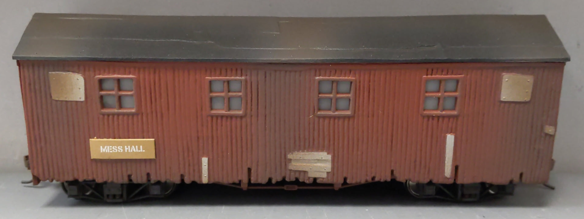 Bachmann 26996 On30 Mess Hall Camp Car Dining Car