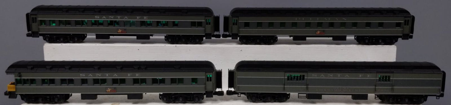 Lionel 6-25646 O Santa Fe "The Scout" Heavyweight Passenger Cars (Set of 4) LN/Box