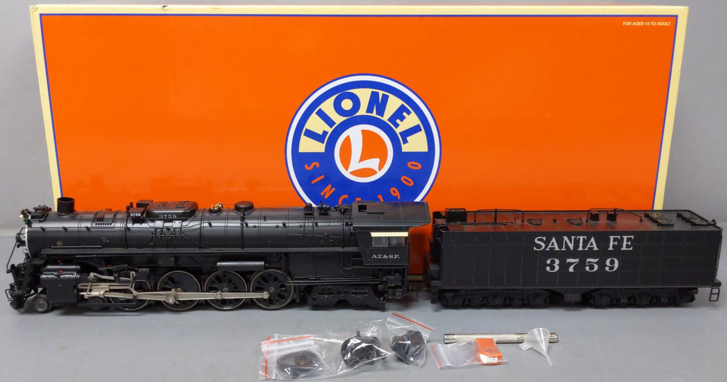 Lionel 6-11333 AT&SF 4-8-4 Northern Steam Locomotive & Tender #3759 w Legacy