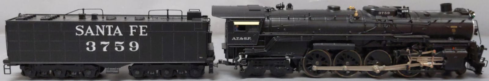 Lionel 6-11333 AT&SF 4-8-4 Northern Steam Locomotive & Tender #3759 w Legacy