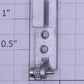 K-Line K712-2111-1 O Gauge Union Pacific Dump Car Door Left Side Gear Assembly