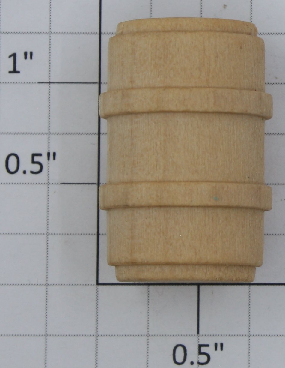 Lionel 6-12745 O Gauge Wooden Unfinished Barrel