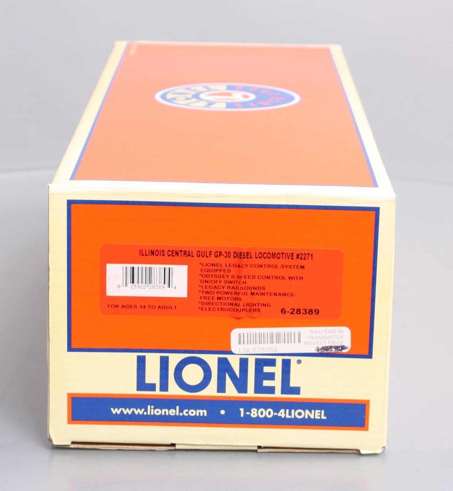 Lionel 6-28389 O Illinois Central Gulf Legacy GP30 Diesel Locomotive #2271