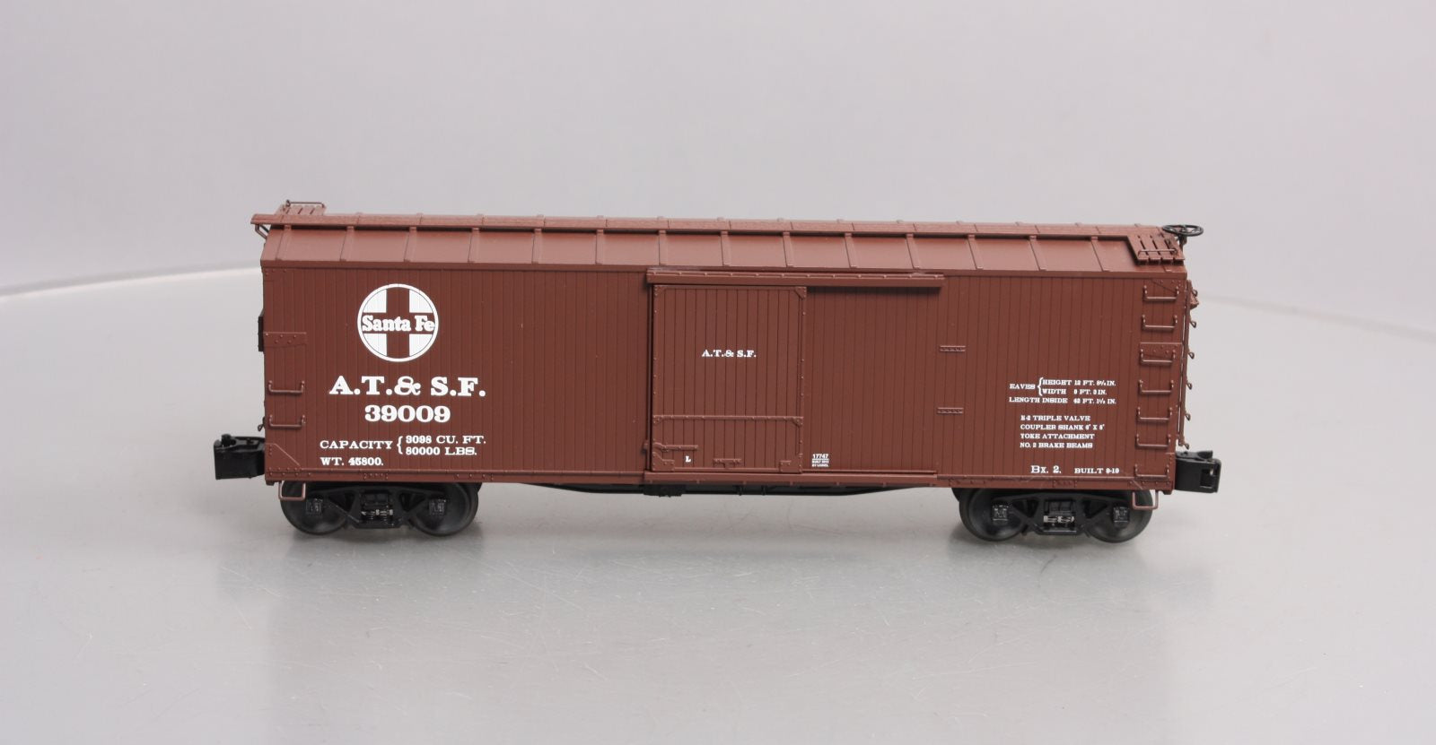 Lionel 6-17747 O Santa Fe Double-Sheathed Boxcar #39009