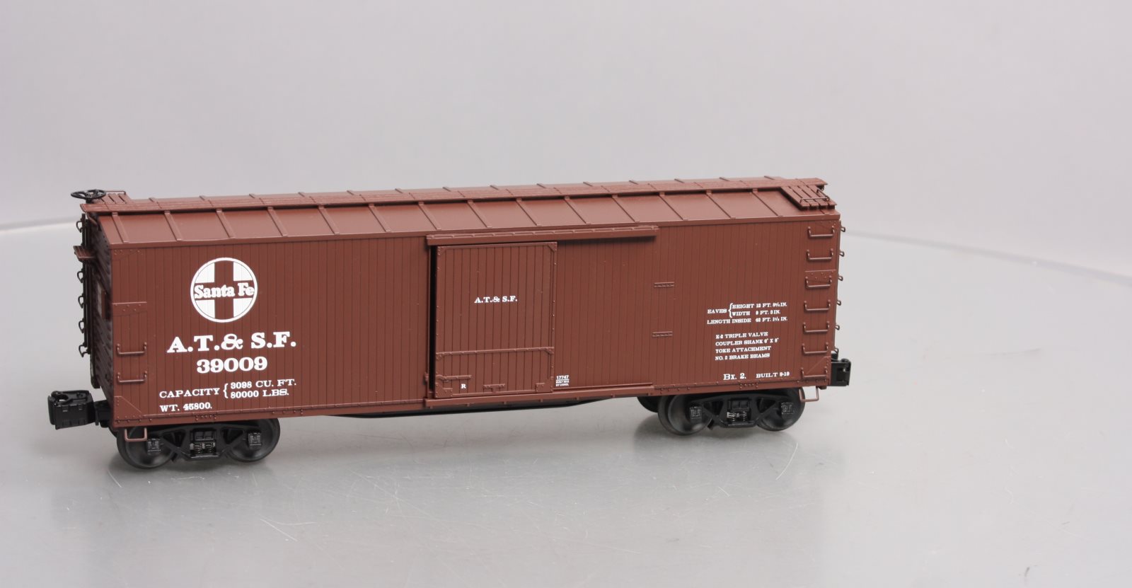 Lionel 6-17747 O Santa Fe Double-Sheathed Boxcar #39009