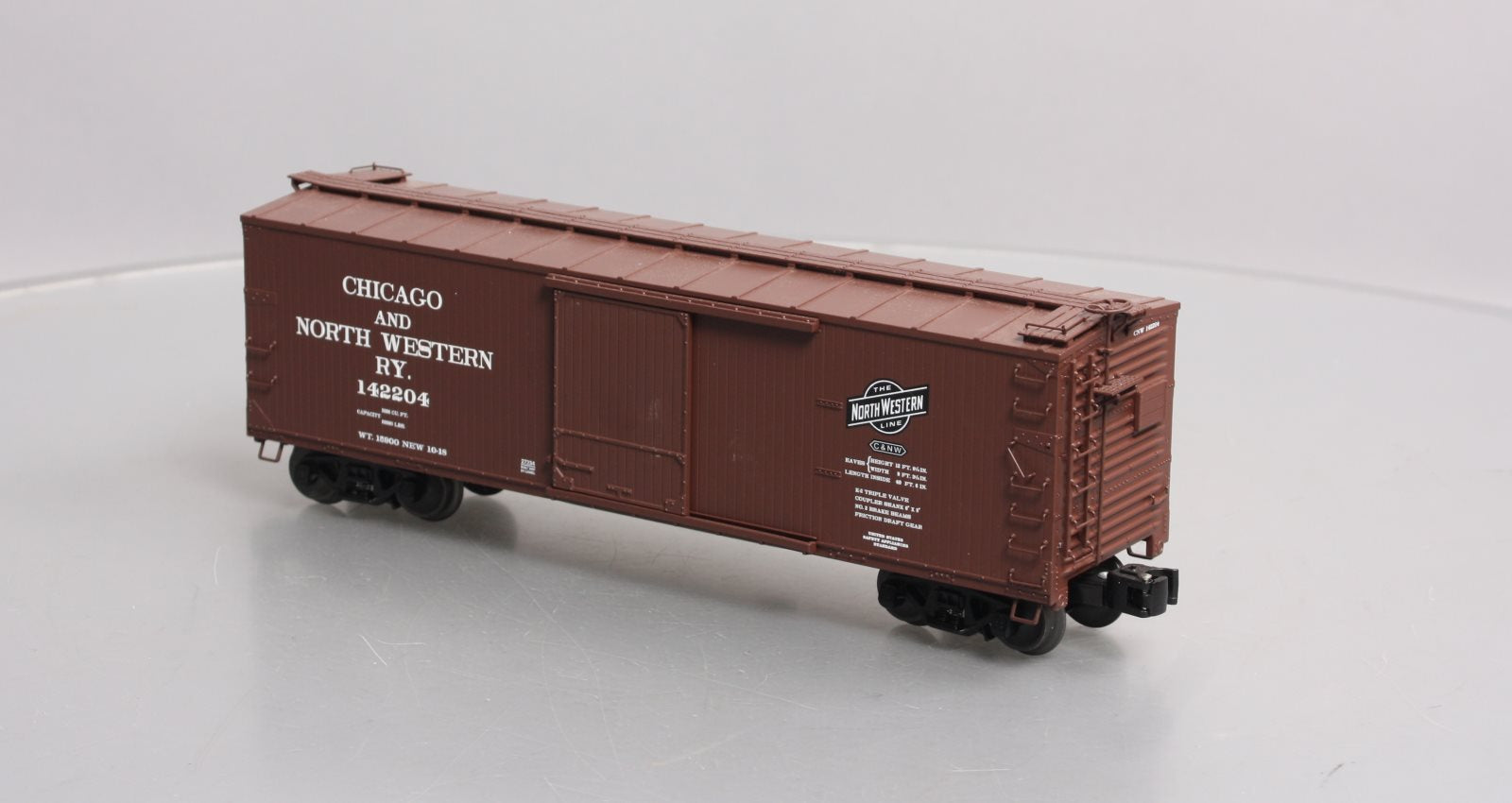 Lionel 6-27234 O Gauge Chicago & North Western Double-Sheathed Boxcar #142204 EX/Box