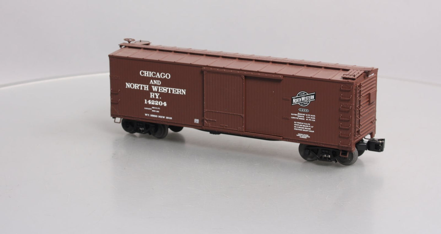Lionel 6-27234 O Gauge Chicago & North Western Double-Sheathed Boxcar #142204
