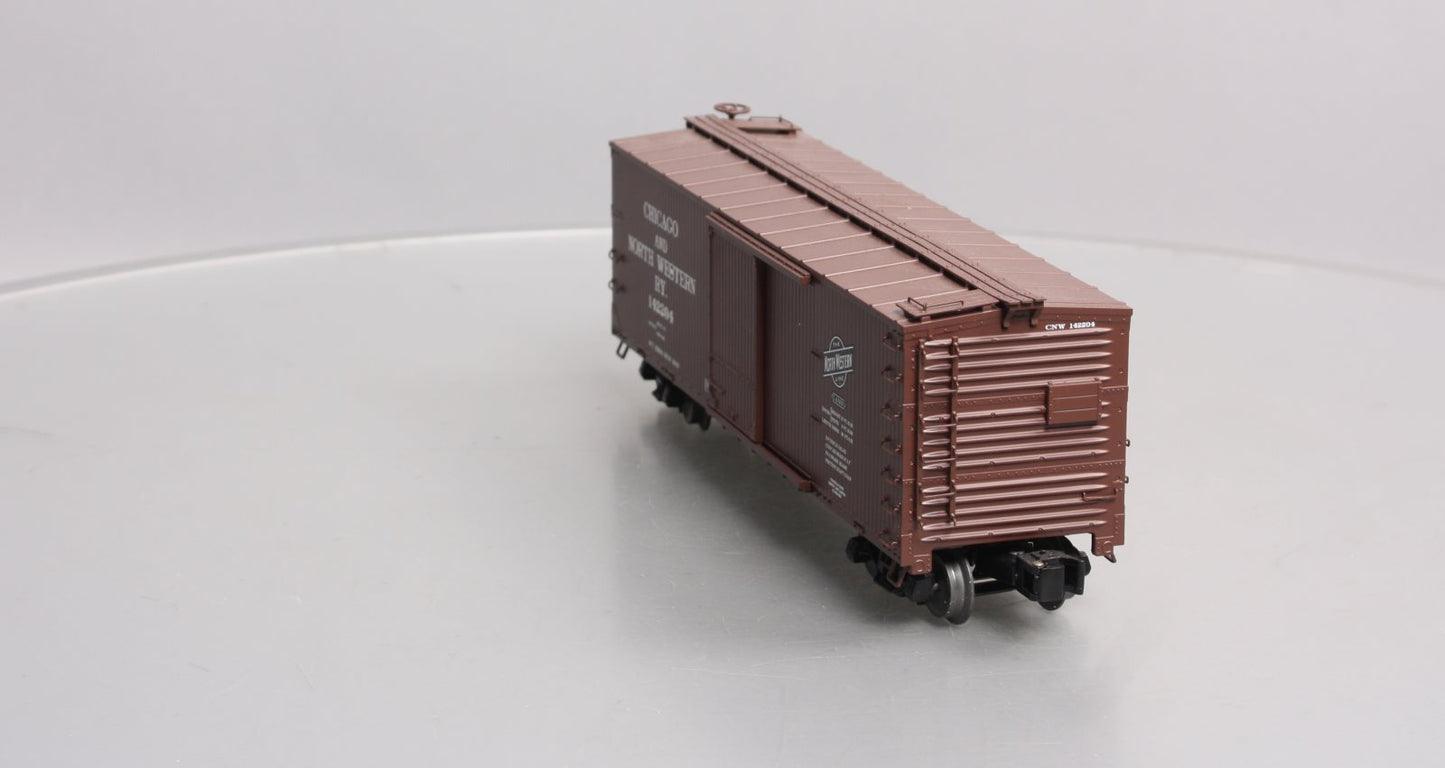 Lionel 6-27234 O Gauge Chicago & North Western Double-Sheathed Boxcar #142204