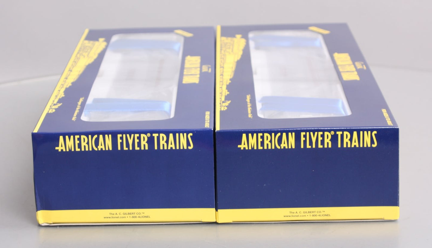 American Flyer 6-48975 S Scale Pennsylvania Railroad Passenger Set (Set of 2) NIB