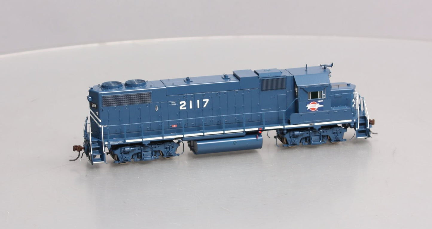 Athearn G40605 HO Missouri Pacific GP38 Diesel Locomotive w/DCC & Sound #2117 LN/Box