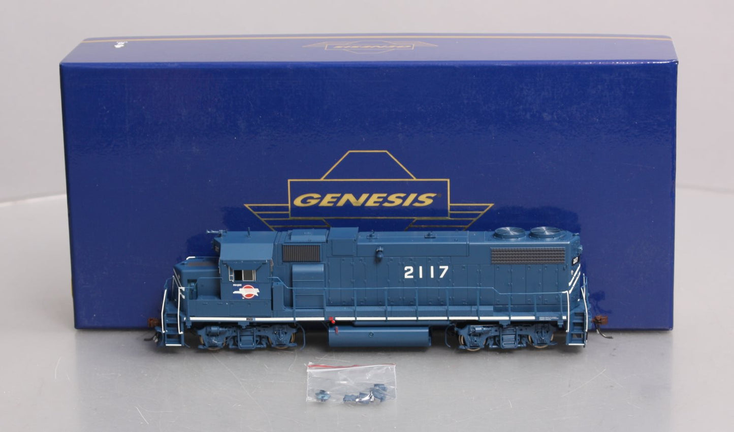 Athearn G40605 HO Missouri Pacific GP38 Diesel Locomotive w/DCC & Sound #2117 LN/Box