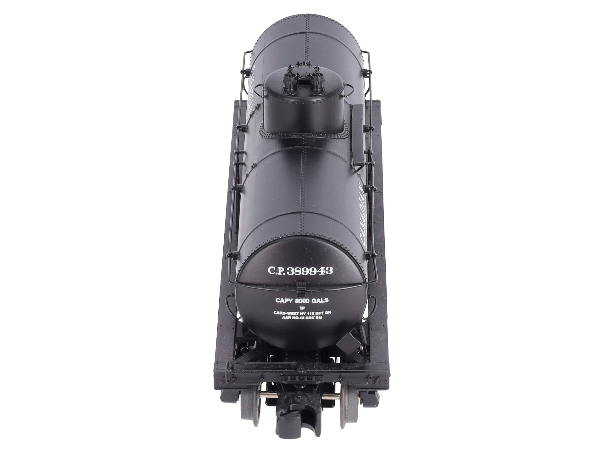 Lionel 6-27472 O Canadian Pacific 8000-Gallon Tank Car #9943