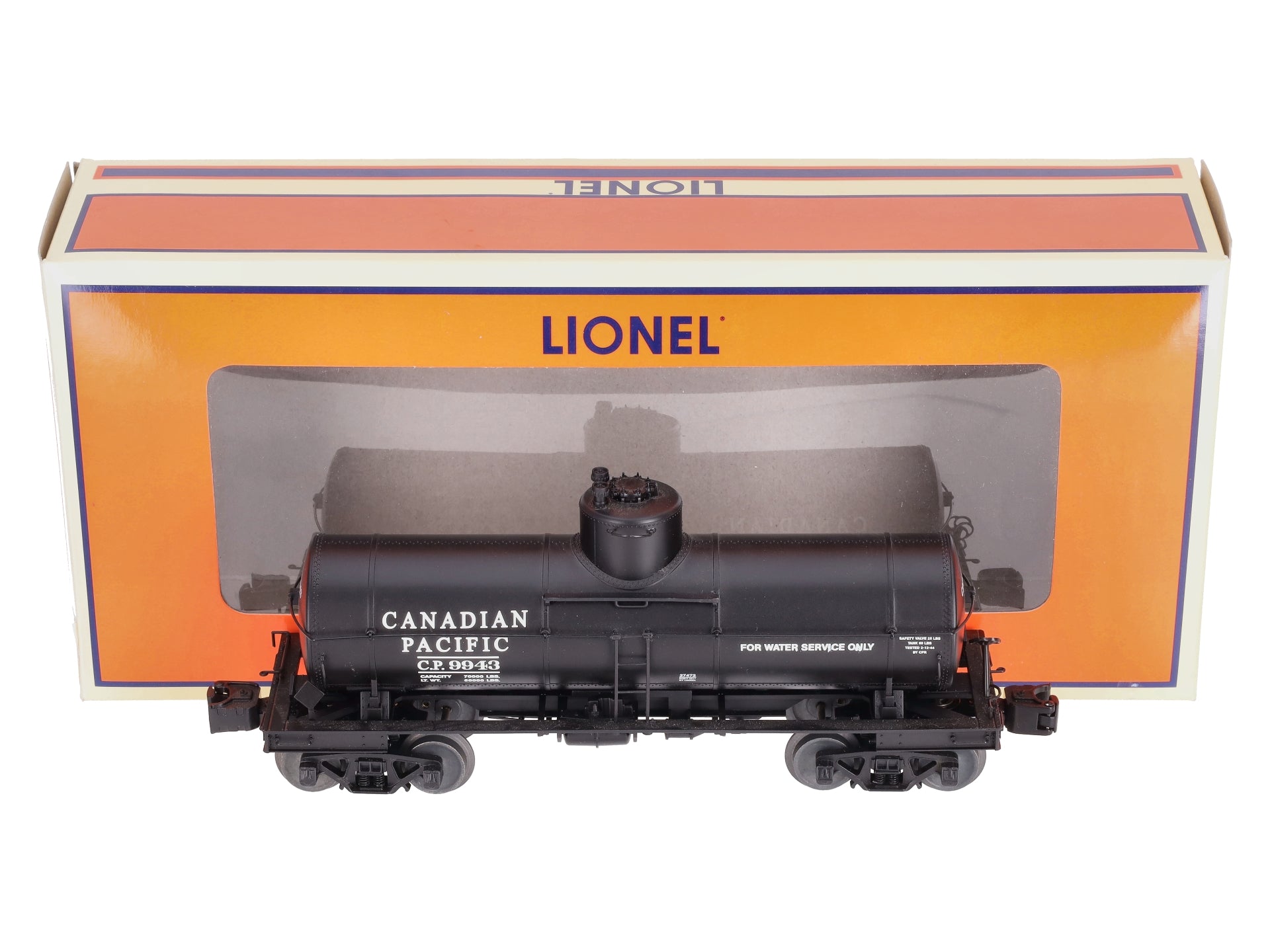 Lionel 6-27472 O Canadian Pacific 8000-Gallon Tank Car #9943 – Trainz