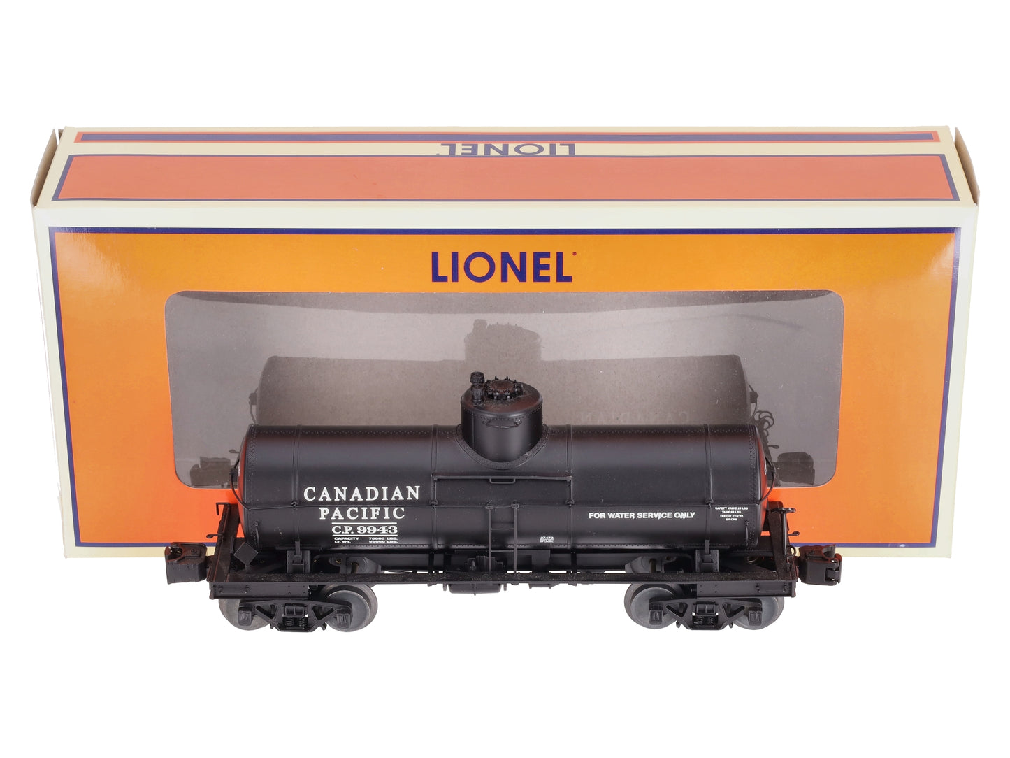 Lionel 6-27472 O Canadian Pacific 8000-Gallon Tank Car #9943