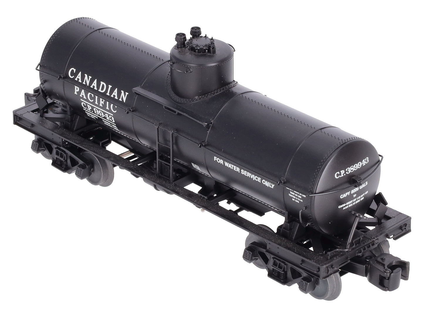 Lionel 6-27472 O Canadian Pacific 8000-Gallon Tank Car #9943