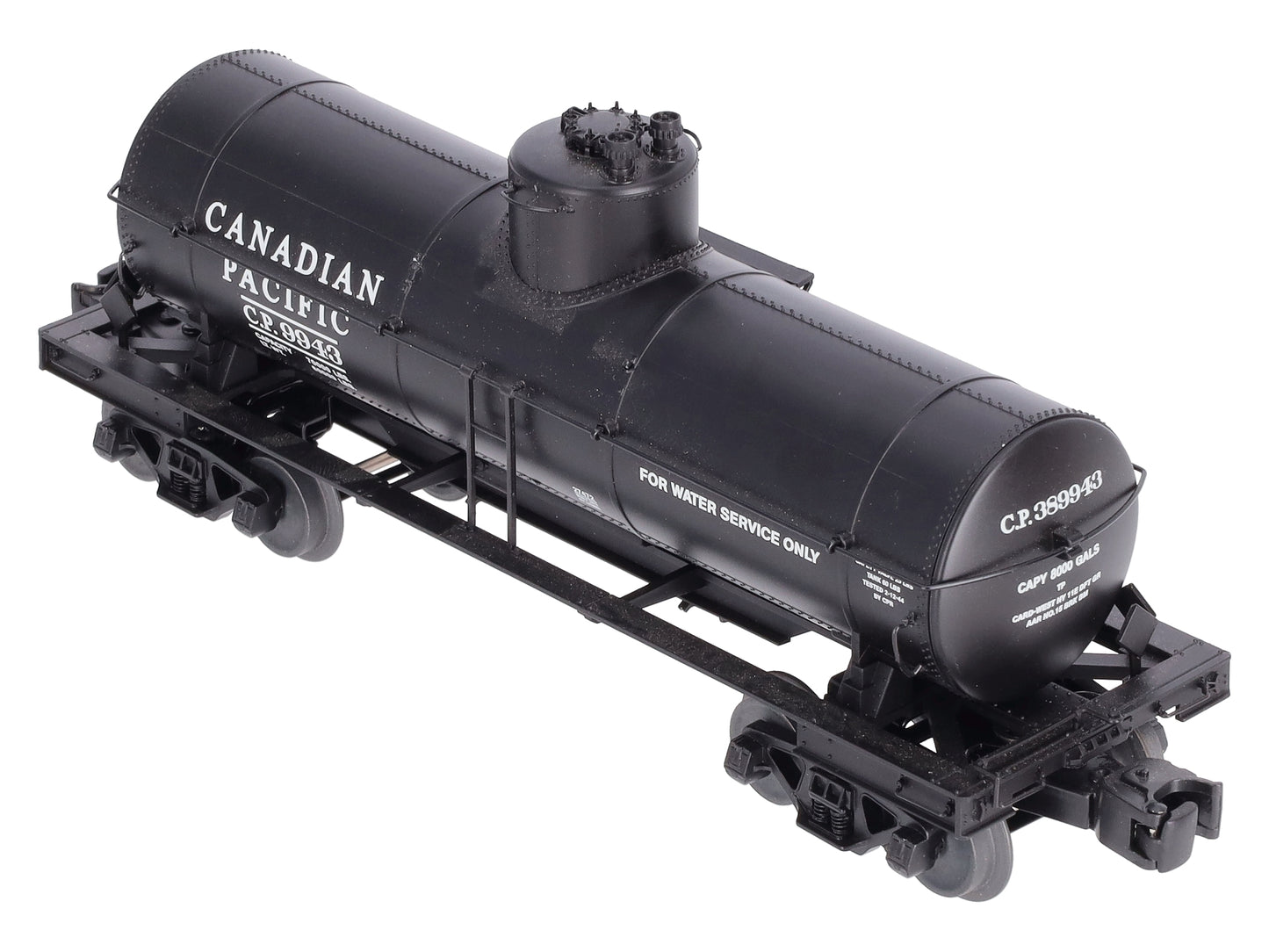 Lionel 6-27472 O Canadian Pacific 8000-Gallon Tank Car #9943