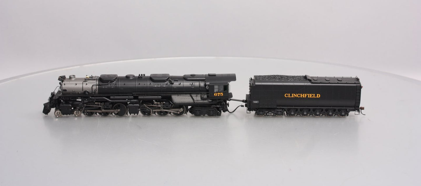 Athearn G97229 HO Clinchfield Railroad 4-6-6-4 with DCC & Sound #675
