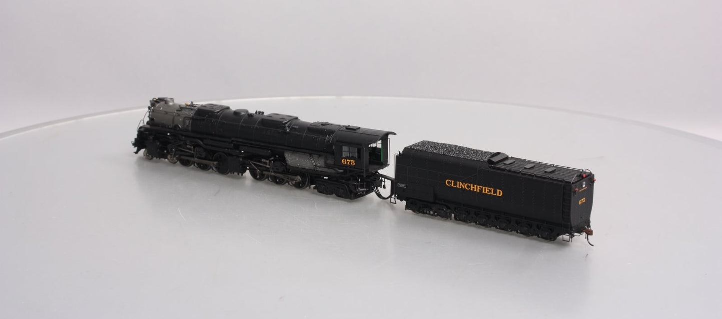 Athearn G97229 HO Clinchfield Railroad 4-6-6-4 with DCC & Sound #675