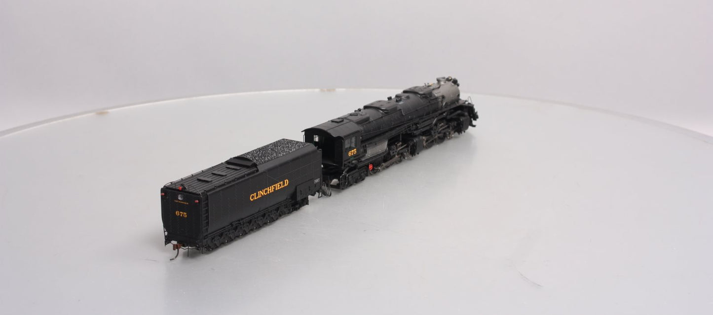 Athearn G97229 HO Clinchfield Railroad 4-6-6-4 with DCC & Sound #675