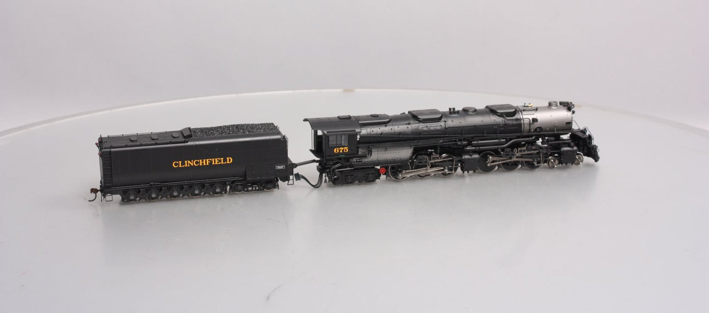 Athearn G97229 HO Clinchfield Railroad 4-6-6-4 with DCC & Sound #675